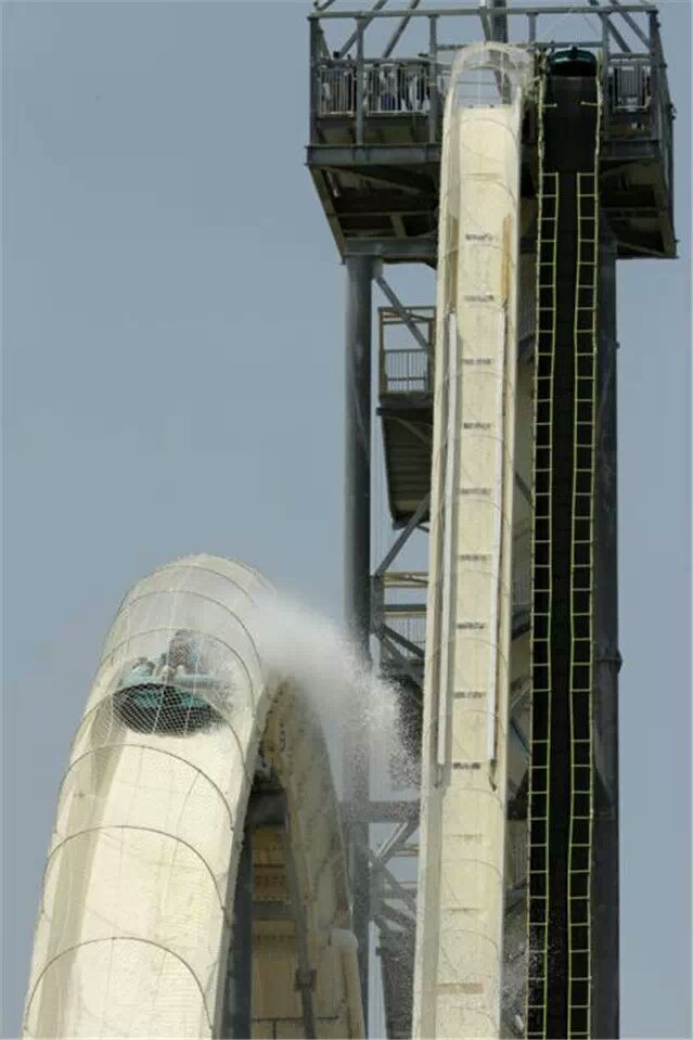 世界第一高度的水滑梯