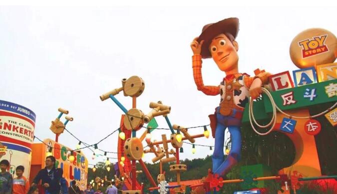 上海迪士尼乐园“迪士尼·皮克斯玩具总动员”园区