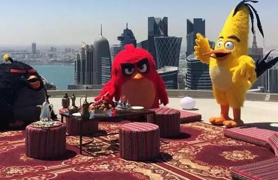 卡塔尔多哈：愤怒的小鸟主题娱乐公园
