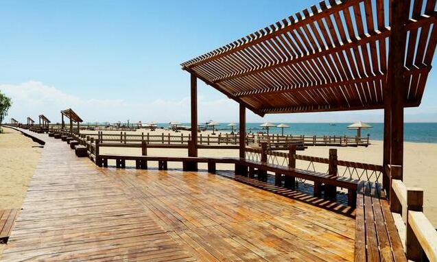 中国旅游集团携手和硕县  打造金沙滩旅游度假区
